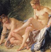 Diana at the Bath(detail) Francois Boucher